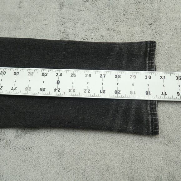 American Eagle Jeans Mens Size 32x32 (32x31 Real) Gray Slim Fit Stretch Denim - Picture 4 of 16